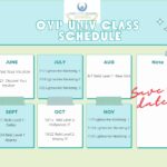 oypuniviersity_2022 Class Schedule